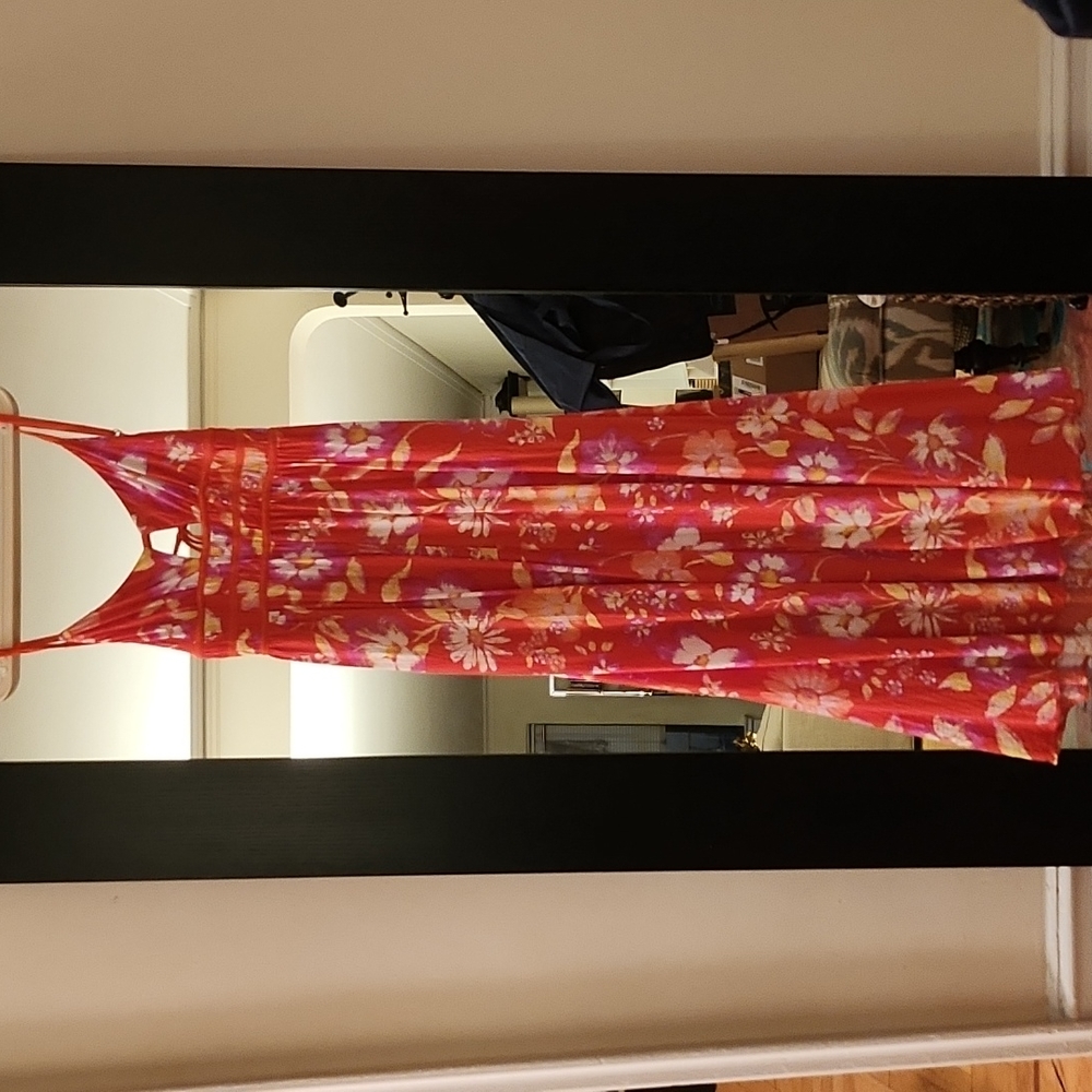 Free People Floral Maxi Dress